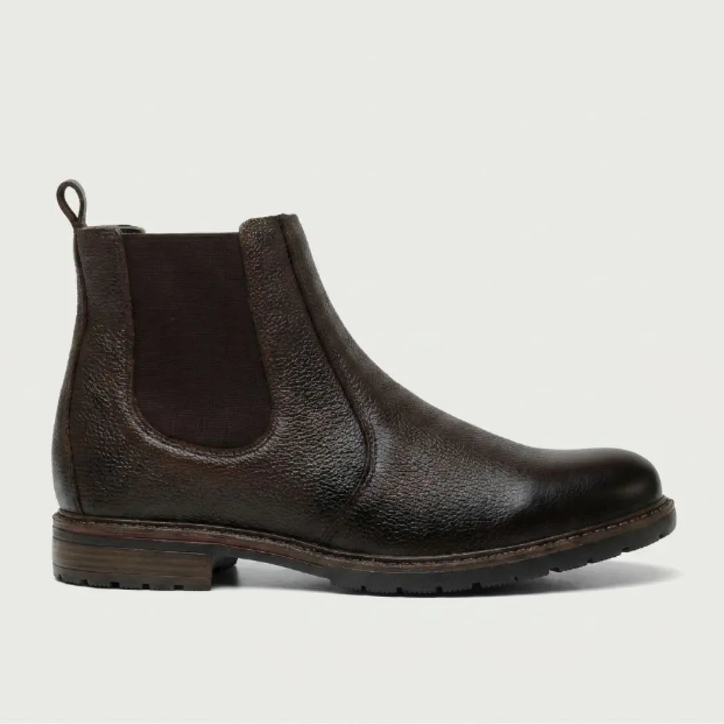Bota Chelsea Masculina Vitiello Marrom