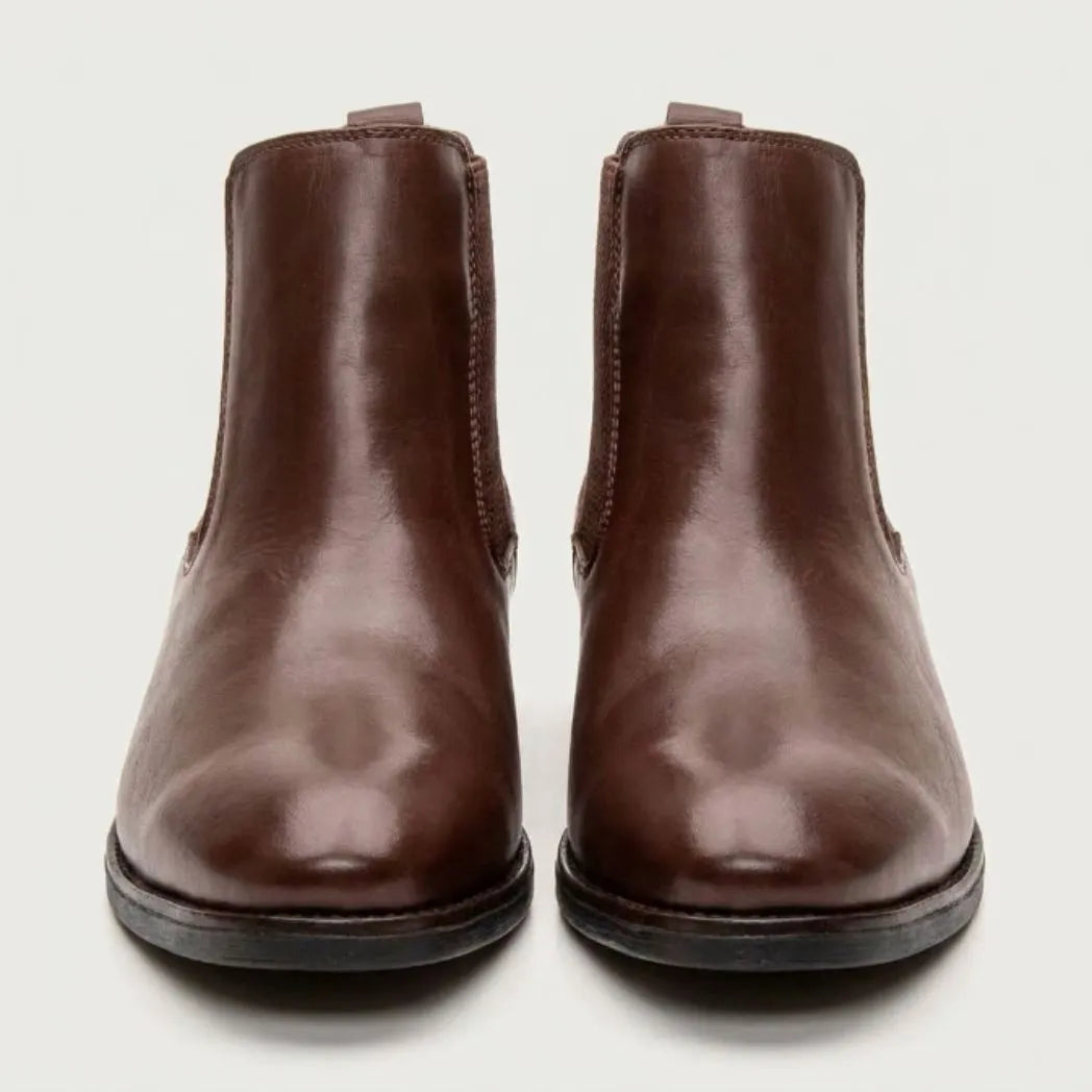 Bota Chelsea Masculina Londres Marrom