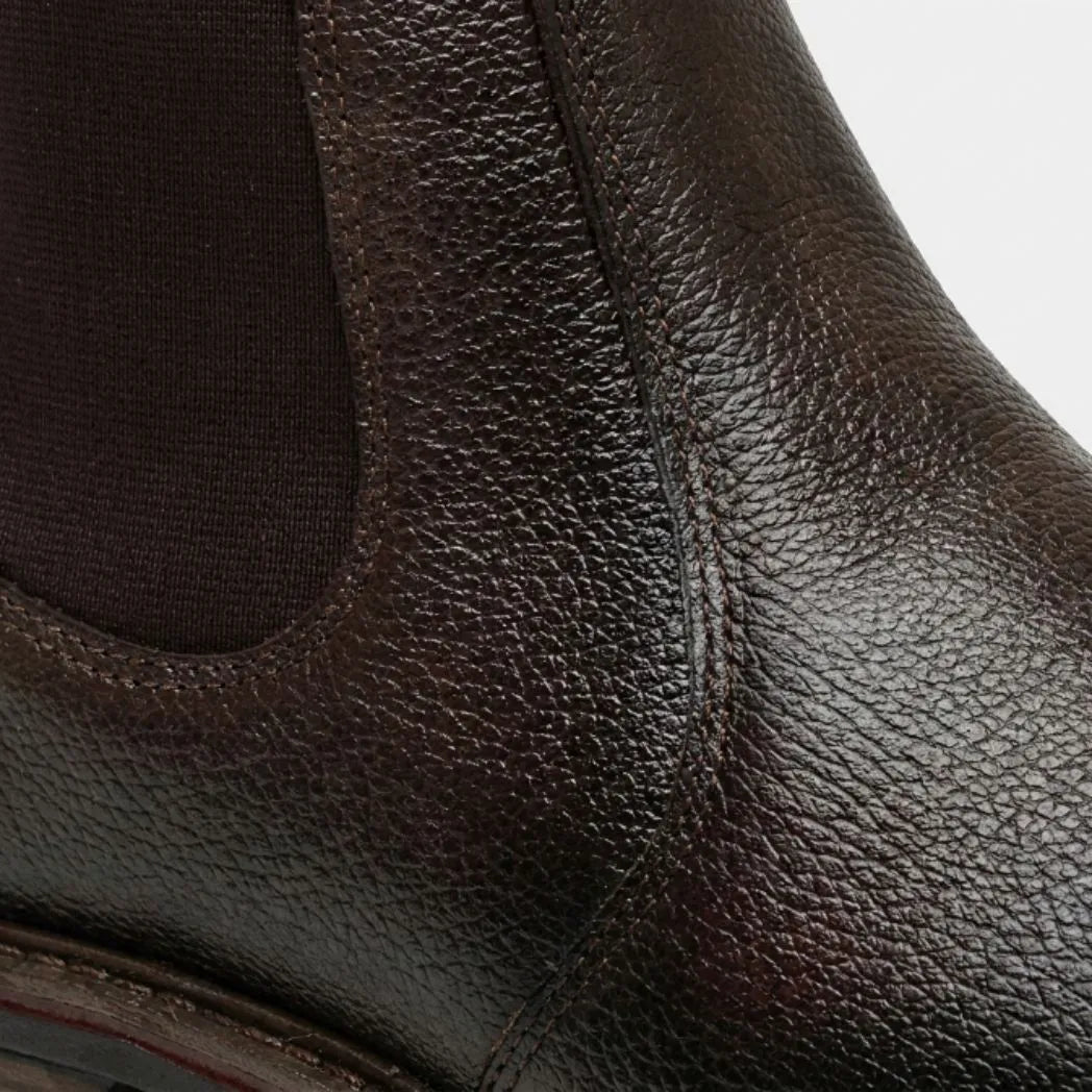 Bota Chelsea Masculina Vitiello Marrom