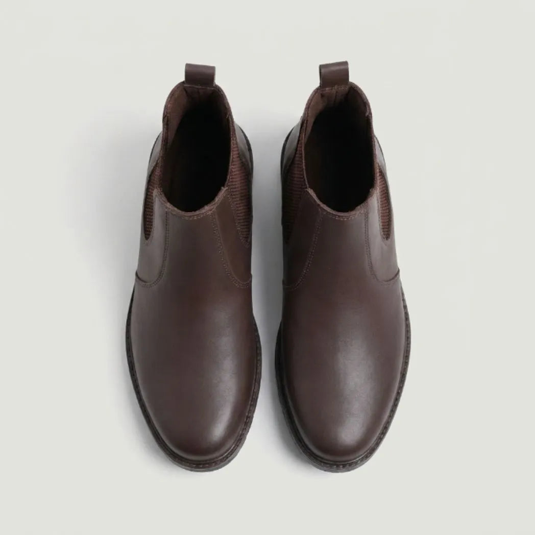 Bota Chelsea Masculina Sítio Marrom