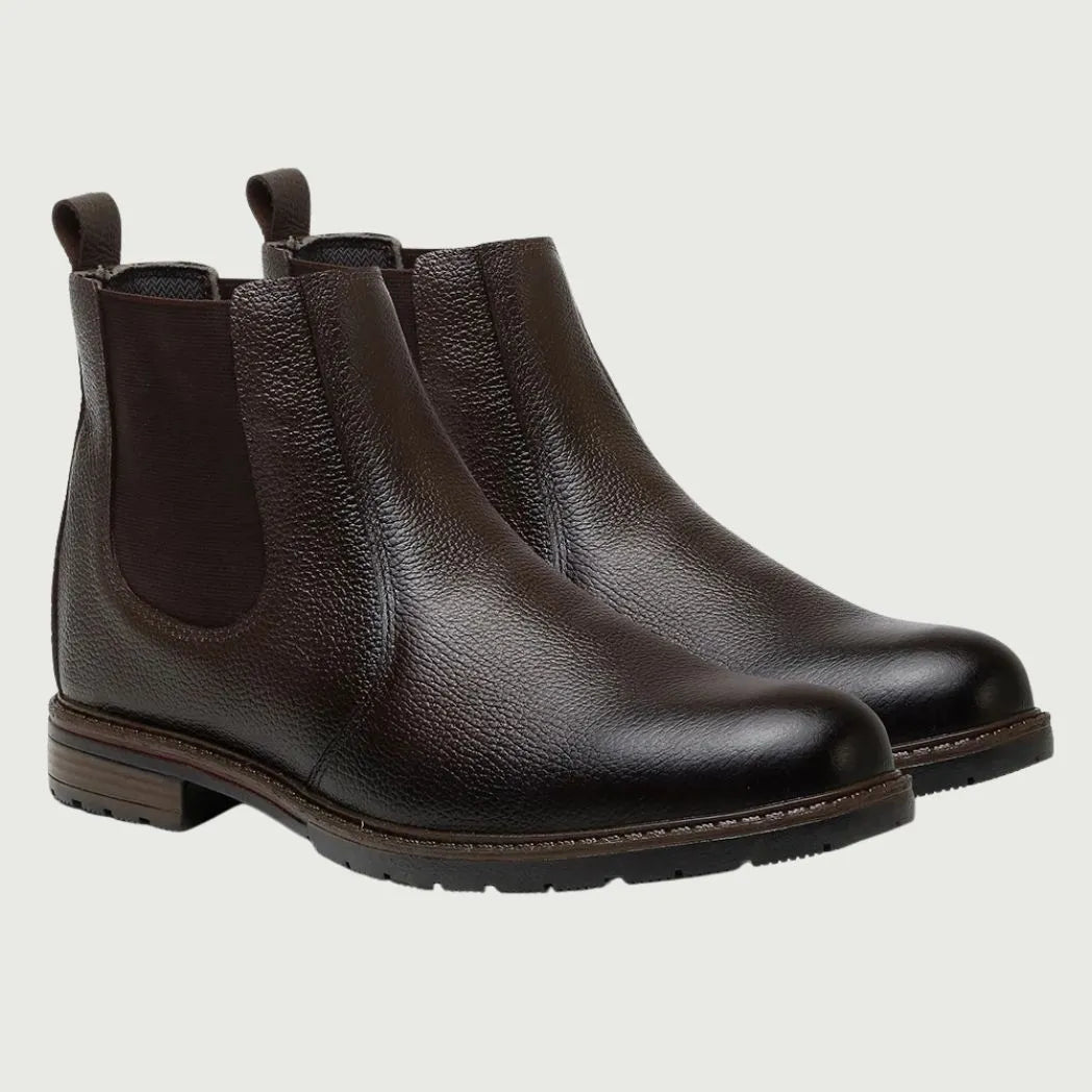 Bota Chelsea Masculina Vitiello Marrom