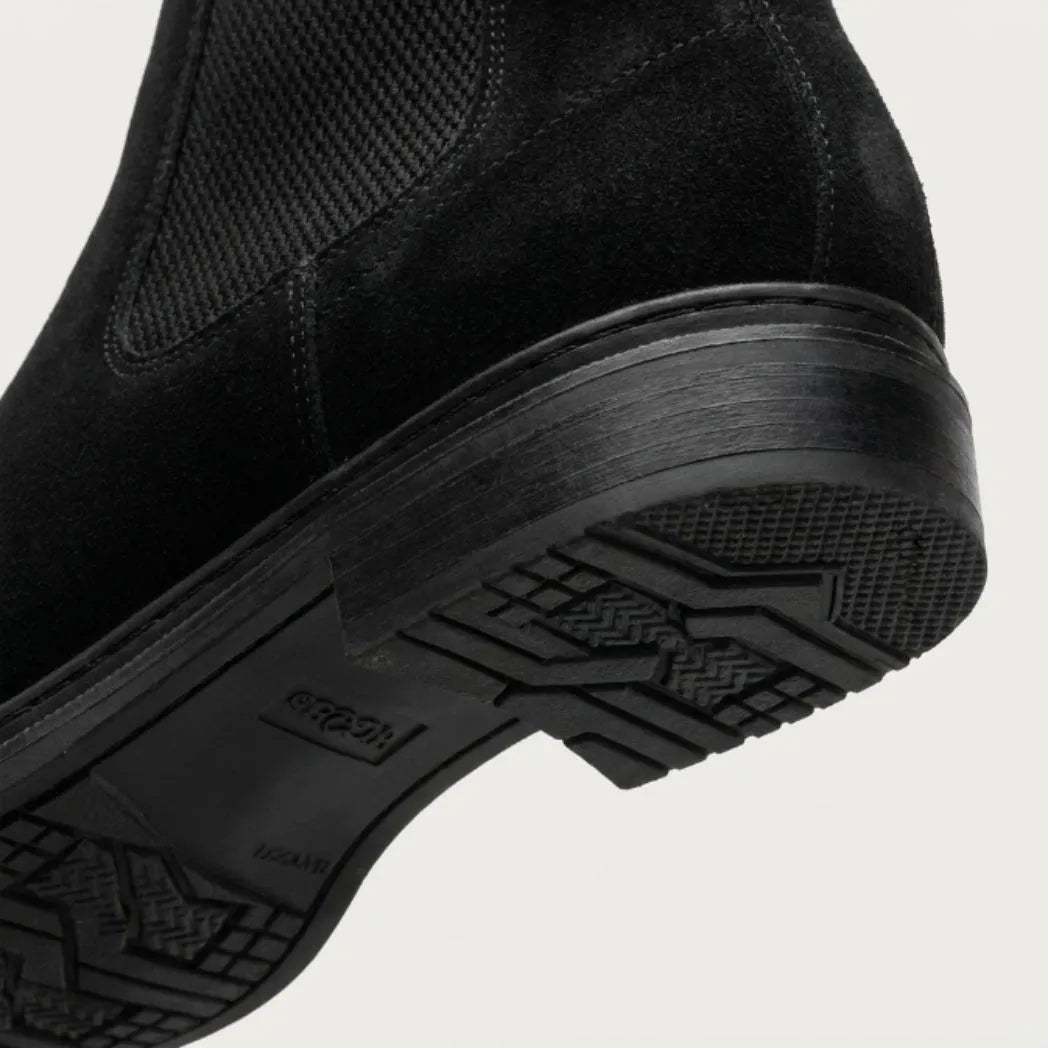 Bota Chelsea Masculina Camurça Preto