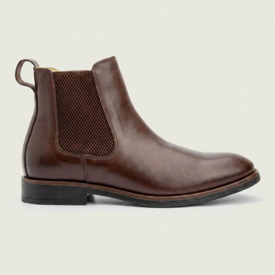 Bota Chelsea Masculina Milan Marrom