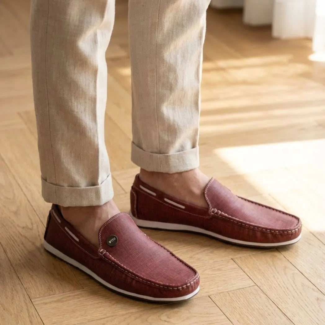 Mocassim Casual Canvas em Lona