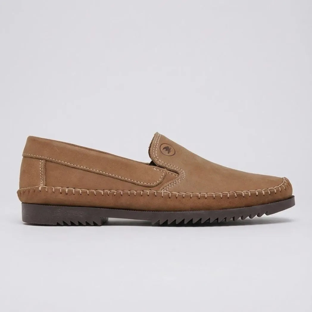 Mocassim Casual Dakota Rust Bege