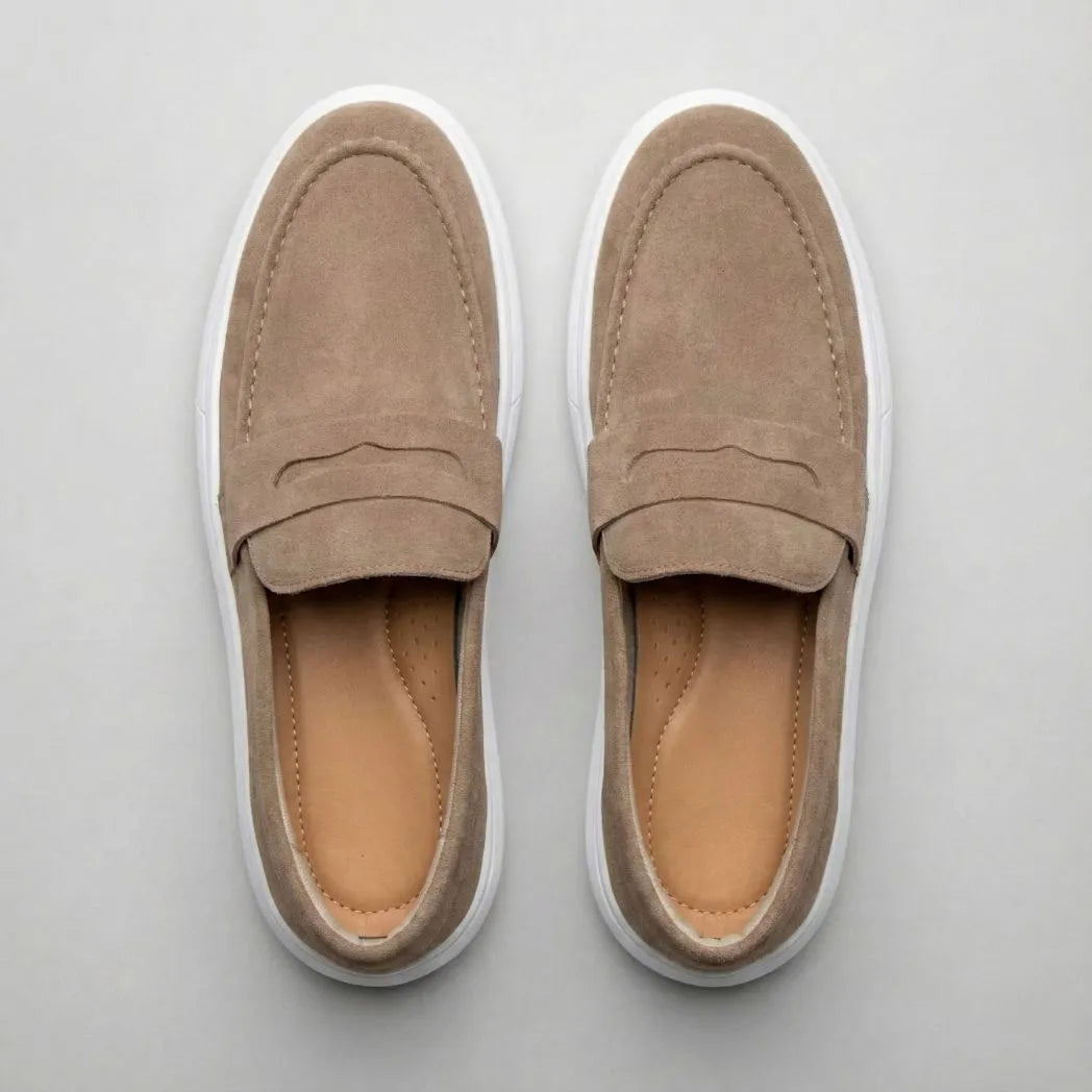 Mocassim Derby de Camurça