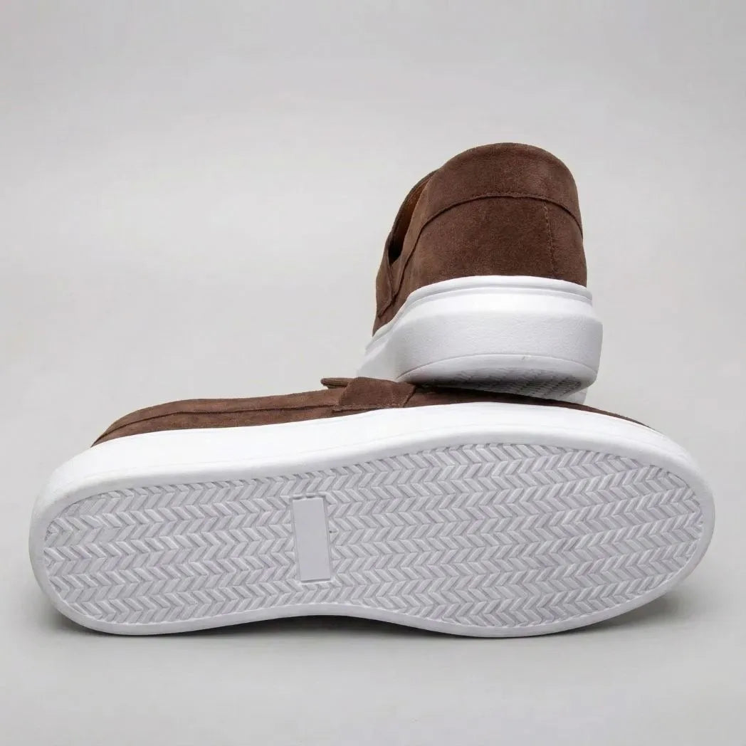 Mocassim Derby de Camurça
