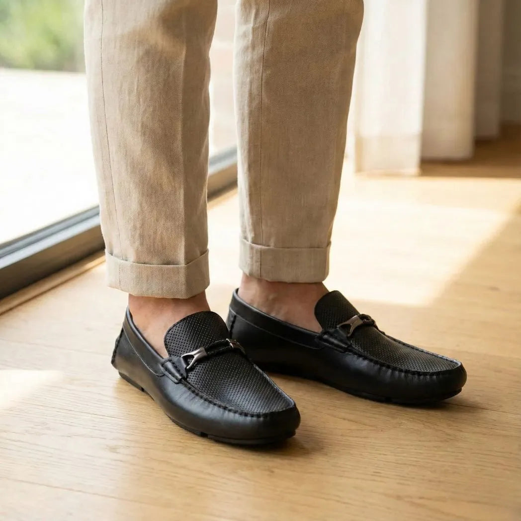 Mocassim Driver Aero Bit com Fivela