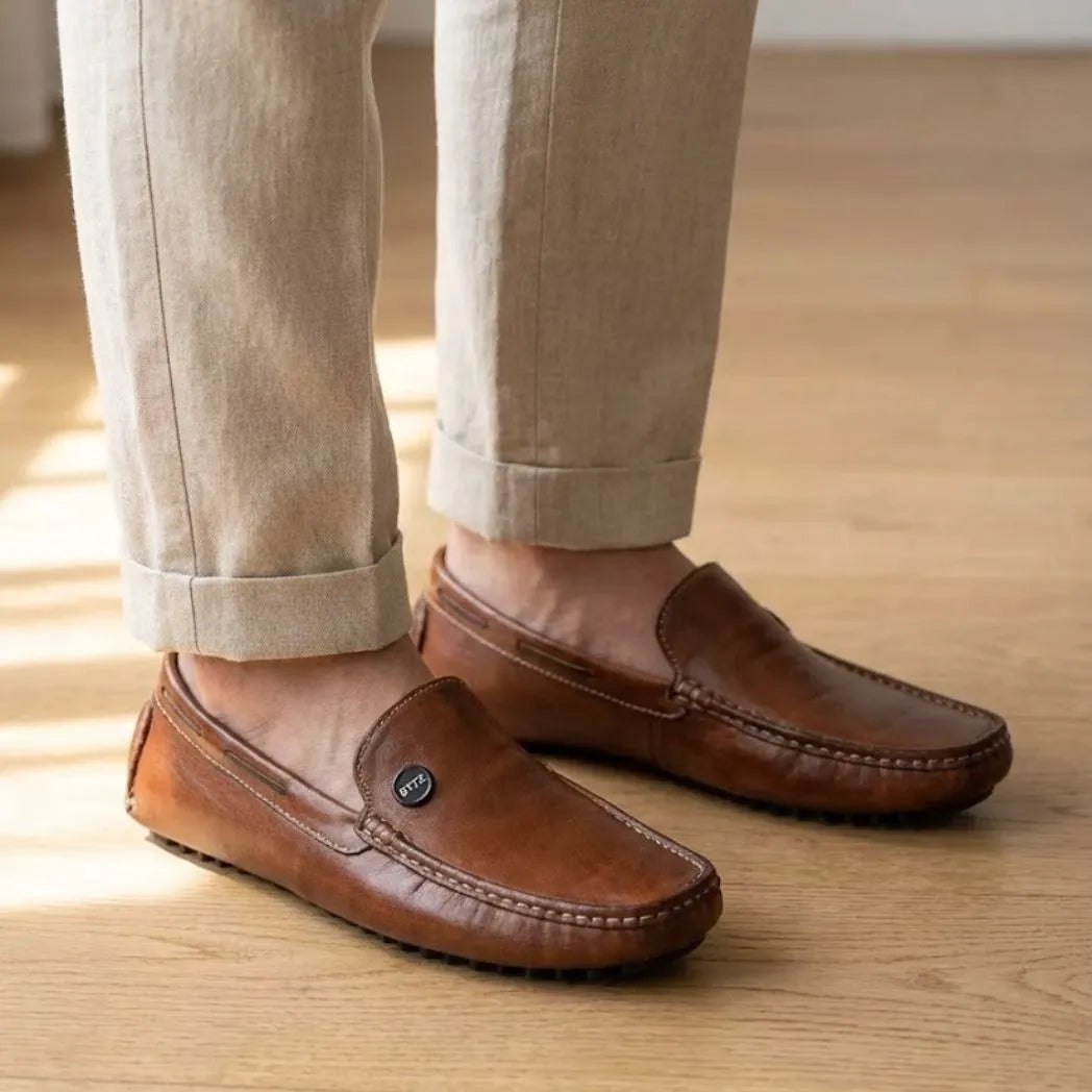 Mocassim Driver Bttz de Couro