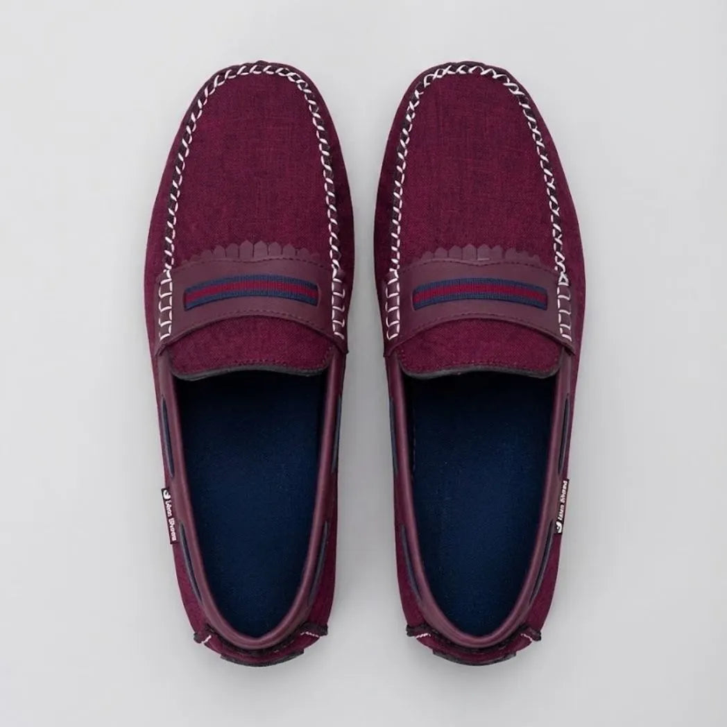 Mocassim Driver Riviera em Lona