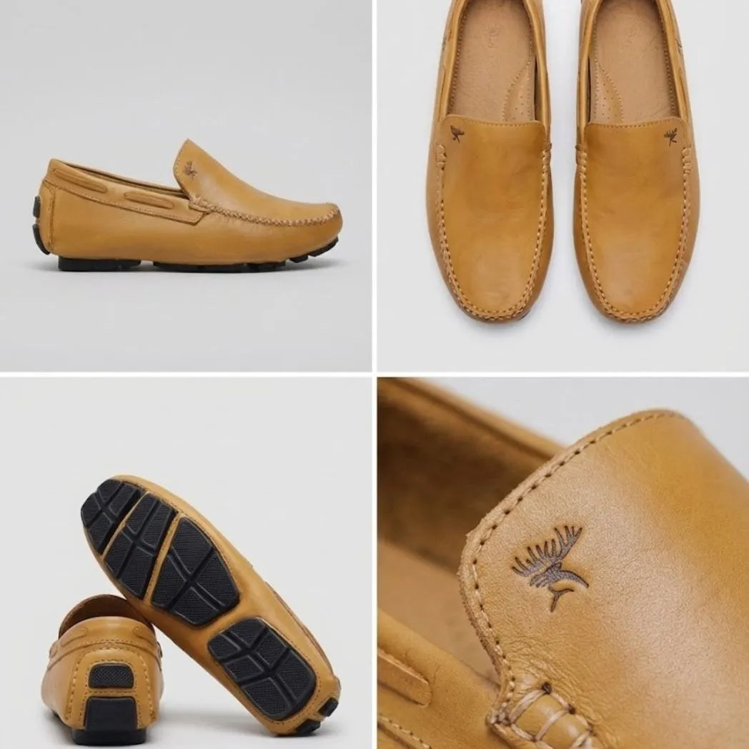 Mocassim Driver Vancouver de Couro