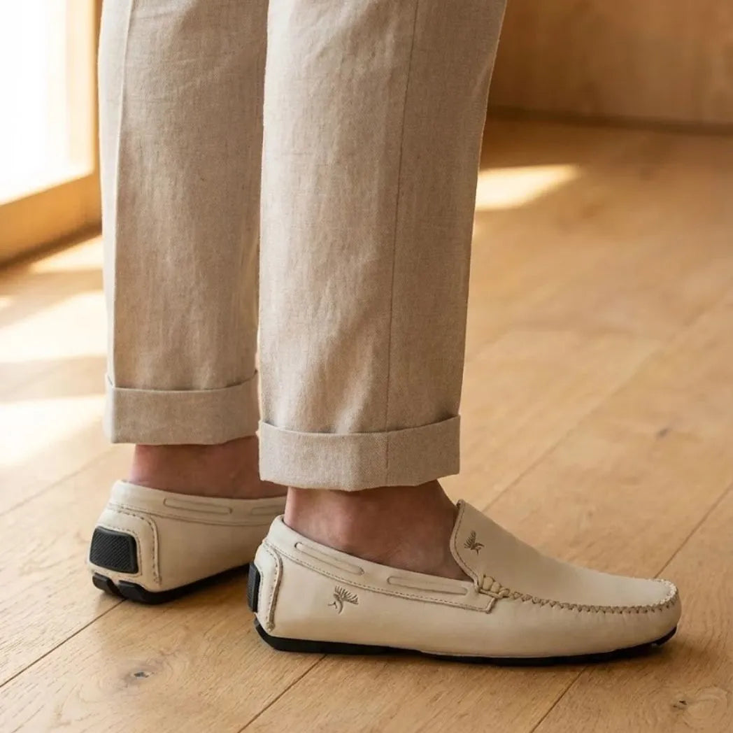 Mocassim Driver Vancouver de Couro