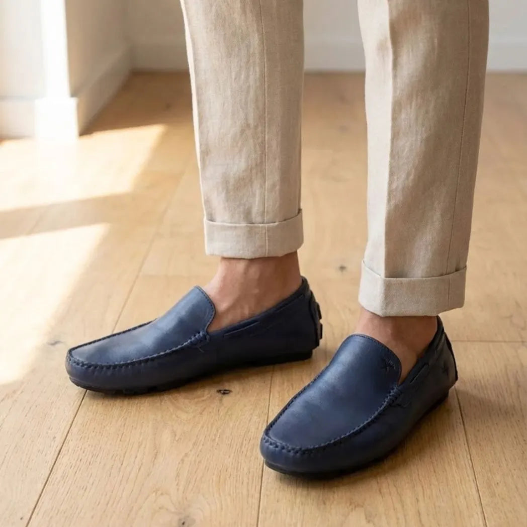 Mocassim Driver Vancouver de Couro