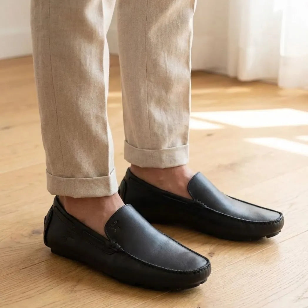 Mocassim Driver Vancouver de Couro