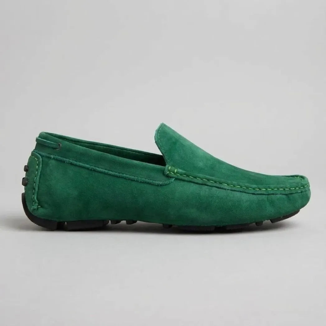 Mocassim Driver de Couro Capri Nero