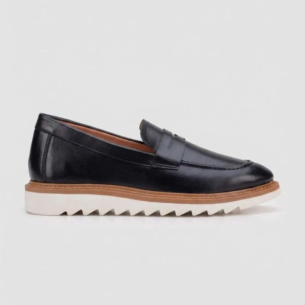Mocassim Loafer de Couro Napoli
