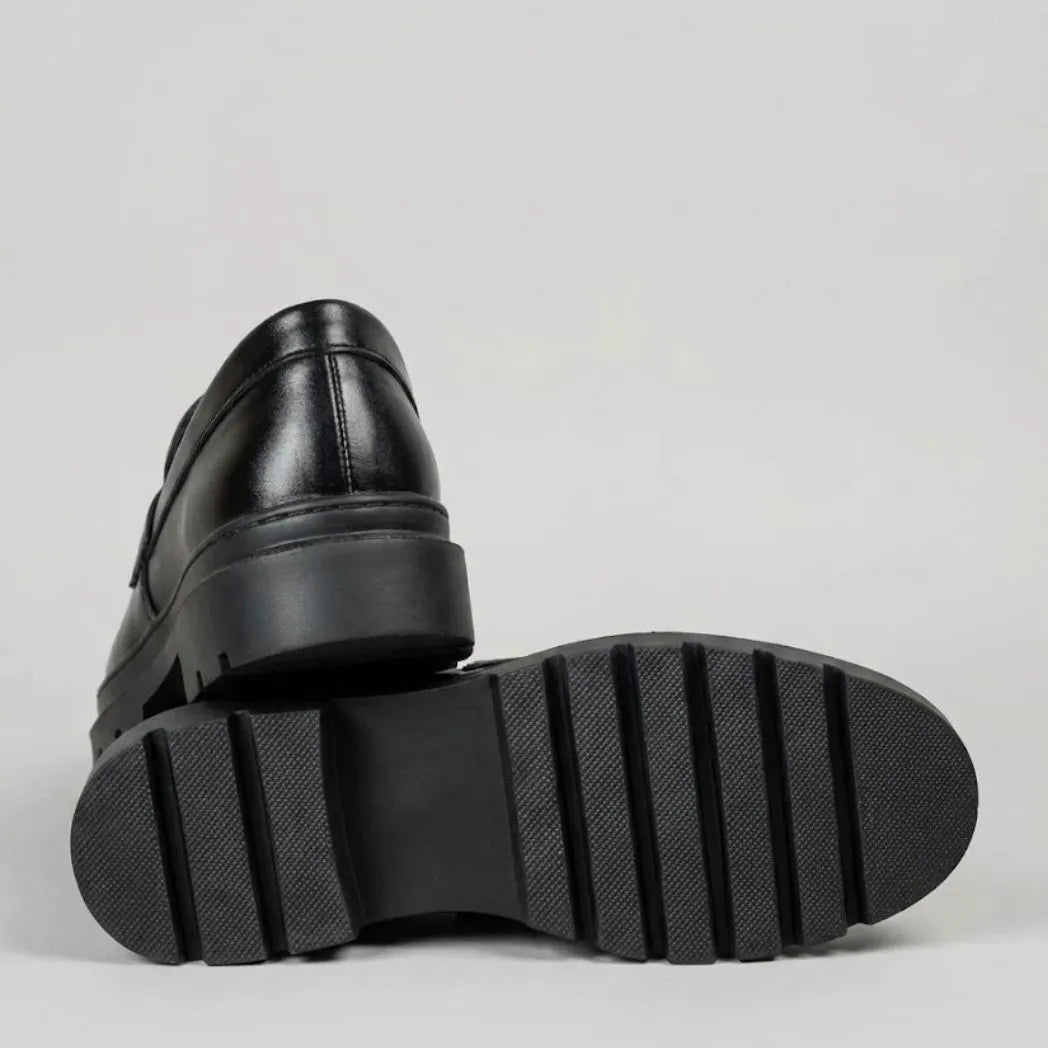 Mocassim Masculino Costurado Piettro Preto