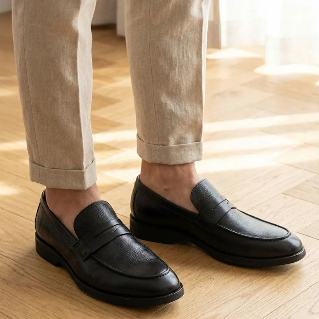 Mocassim Masculino Genova Loafer Couro