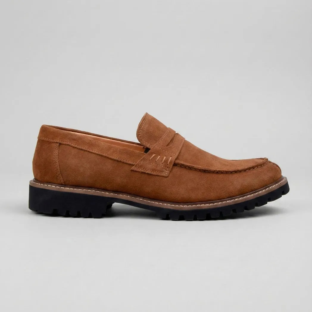 Mocassim Masculino Siena Loafer Camurça