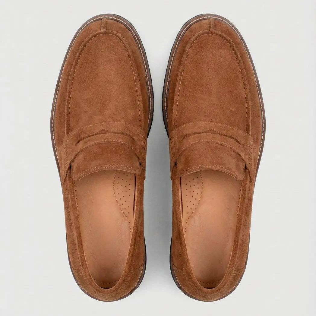 Mocassim Masculino Siena Loafer Camurça