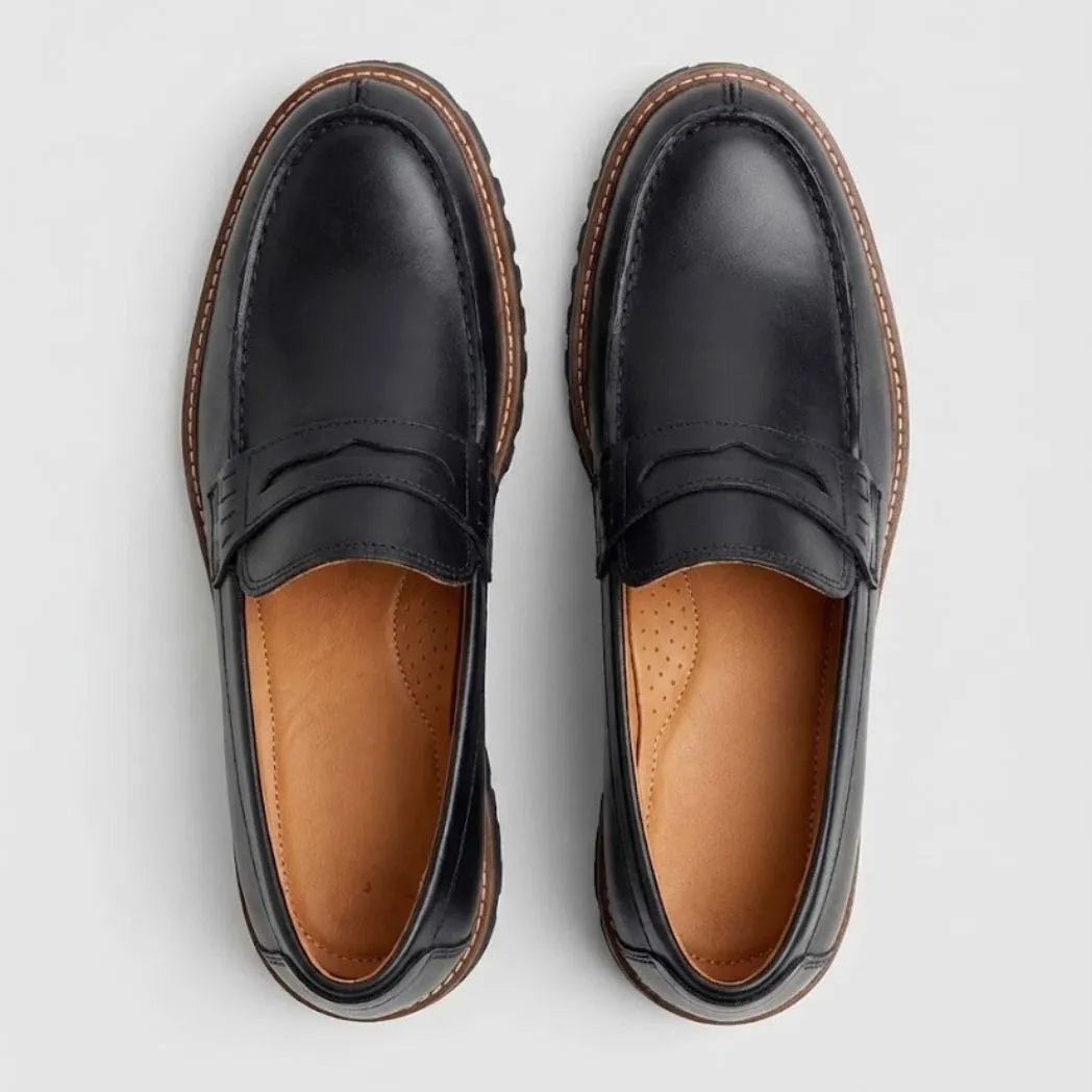 Mocassim Masculino Siena Loafer de Couro