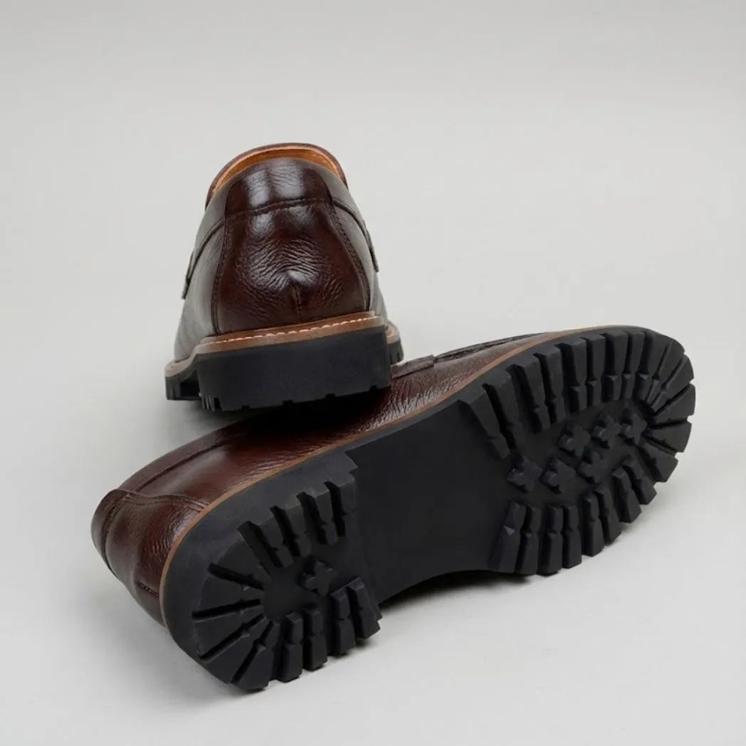 Mocassim Masculino Siena Loafer de Couro