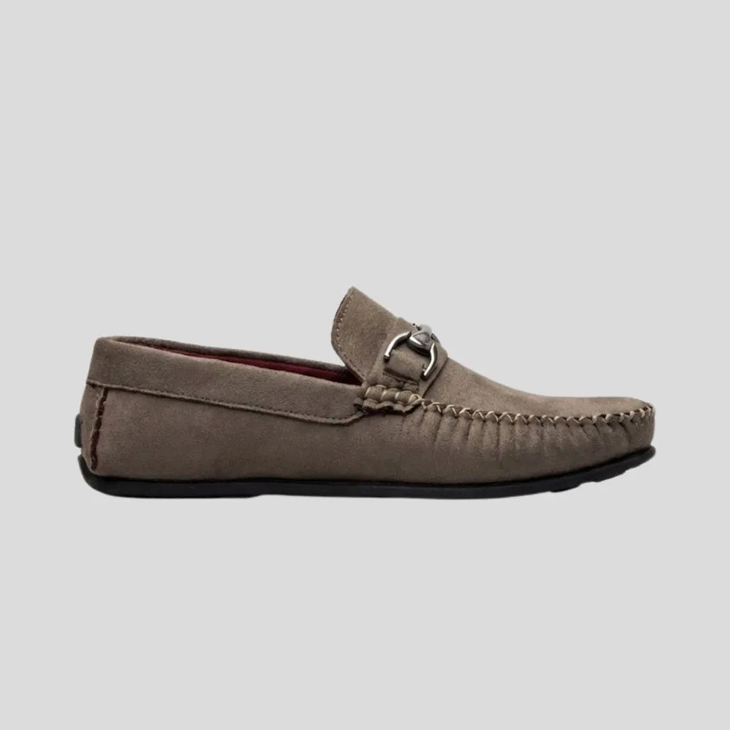 Mocassim Milano Driver Verde com Fivela
