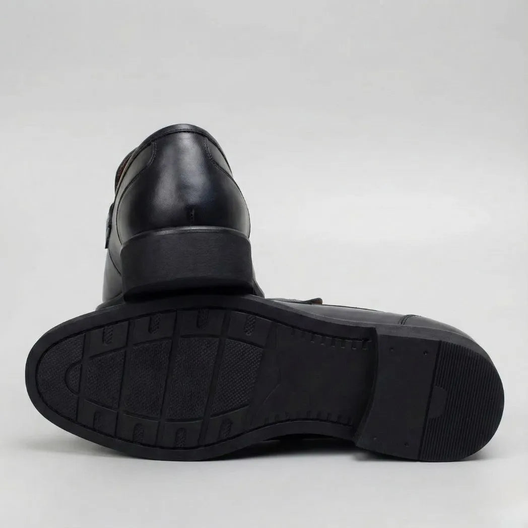 Mocassim Nero Rebel com Fivela