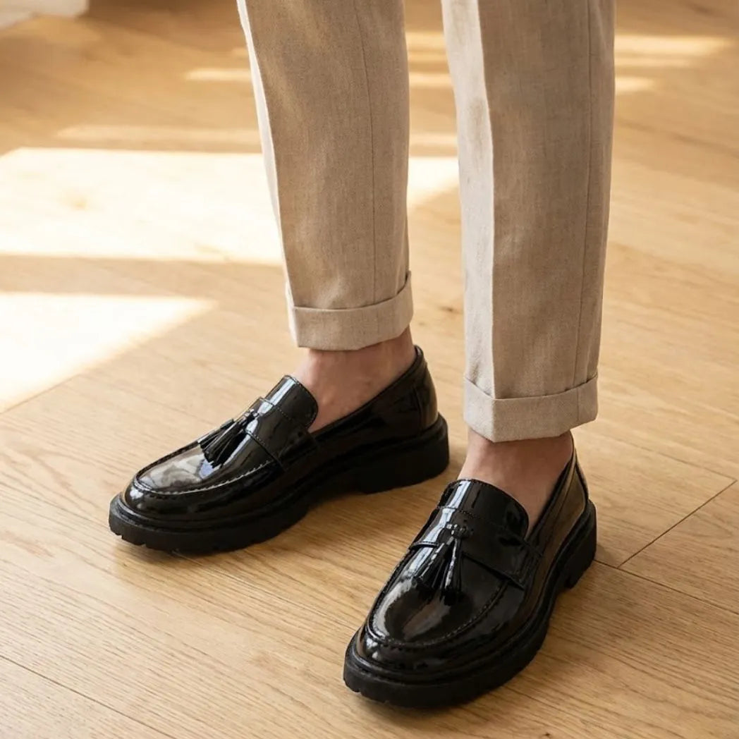 Mocassim Obsidian de Couro