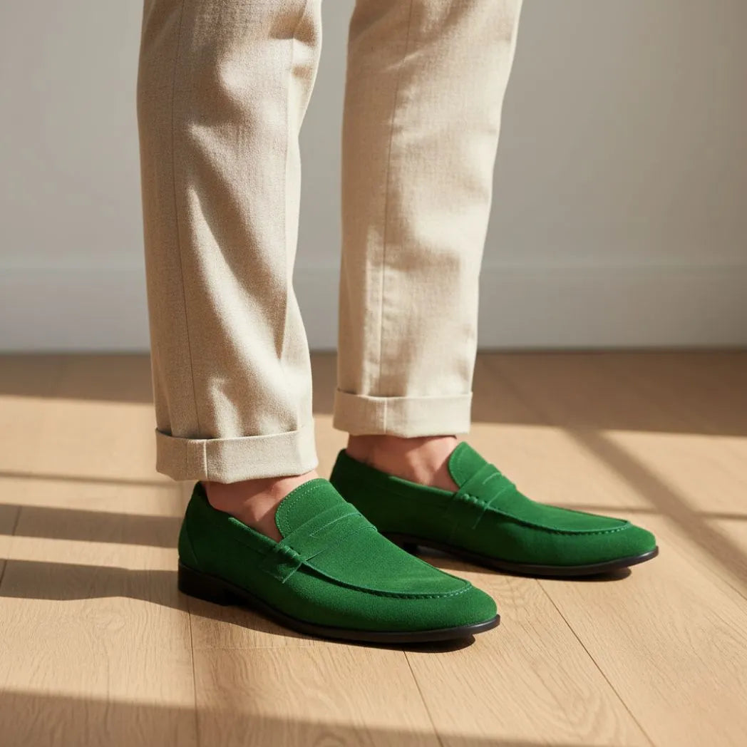 Mocassim Penny Loafer Milano Cognac