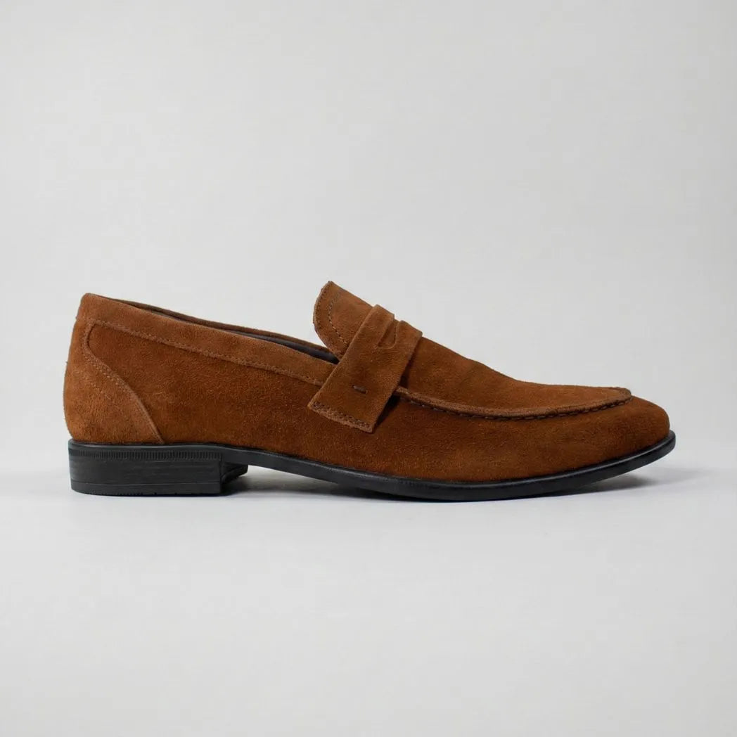 Mocassim Penny Loafer Milano Cognac