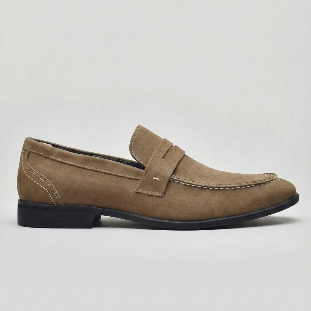 Mocassim Penny Loafer Milano Cognac Mocha