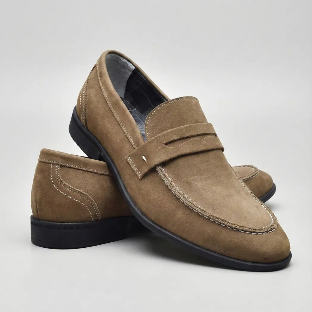 Mocassim Penny Loafer Milano Cognac