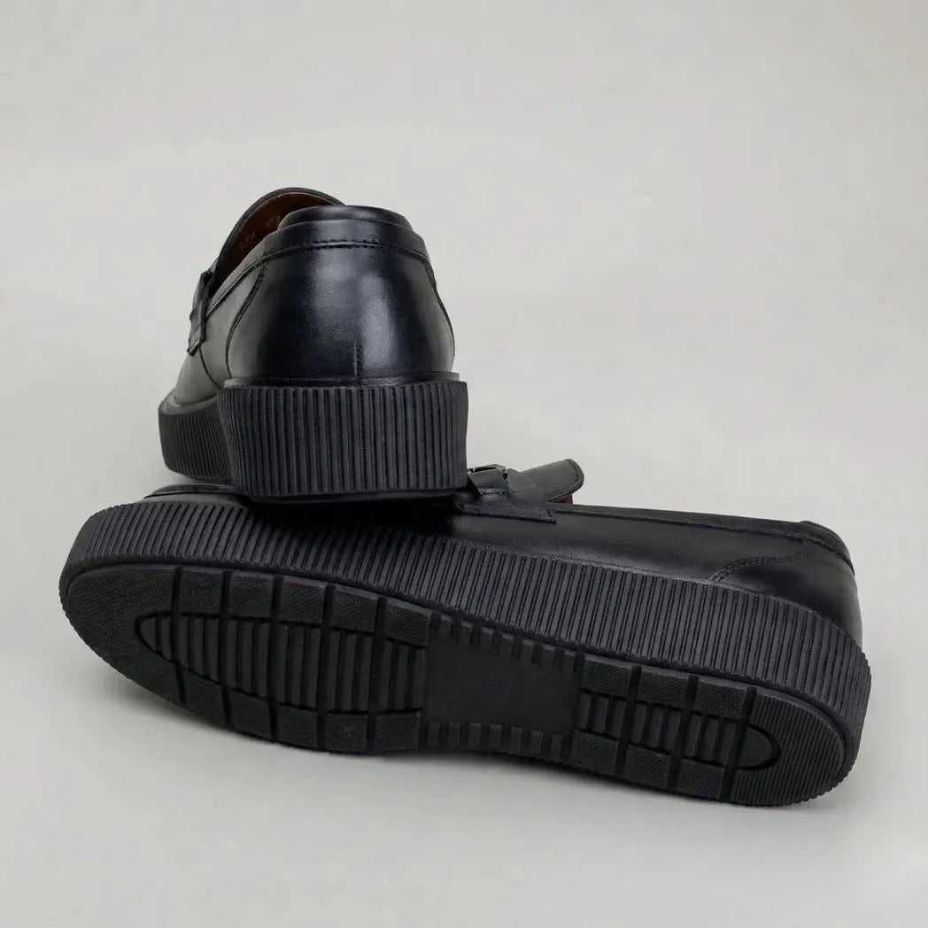 Mocassim Plataform com Fivela