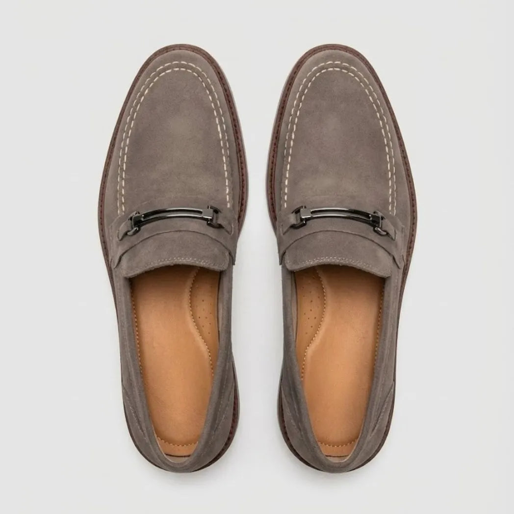 Mocassim Suede Tratorado de Camurça