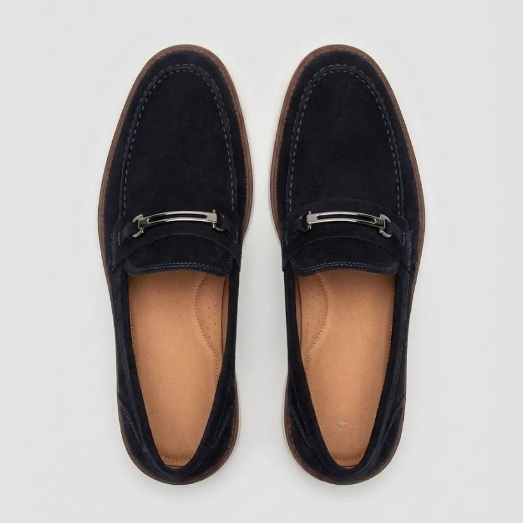 Mocassim Suede Tratorado de Camurça