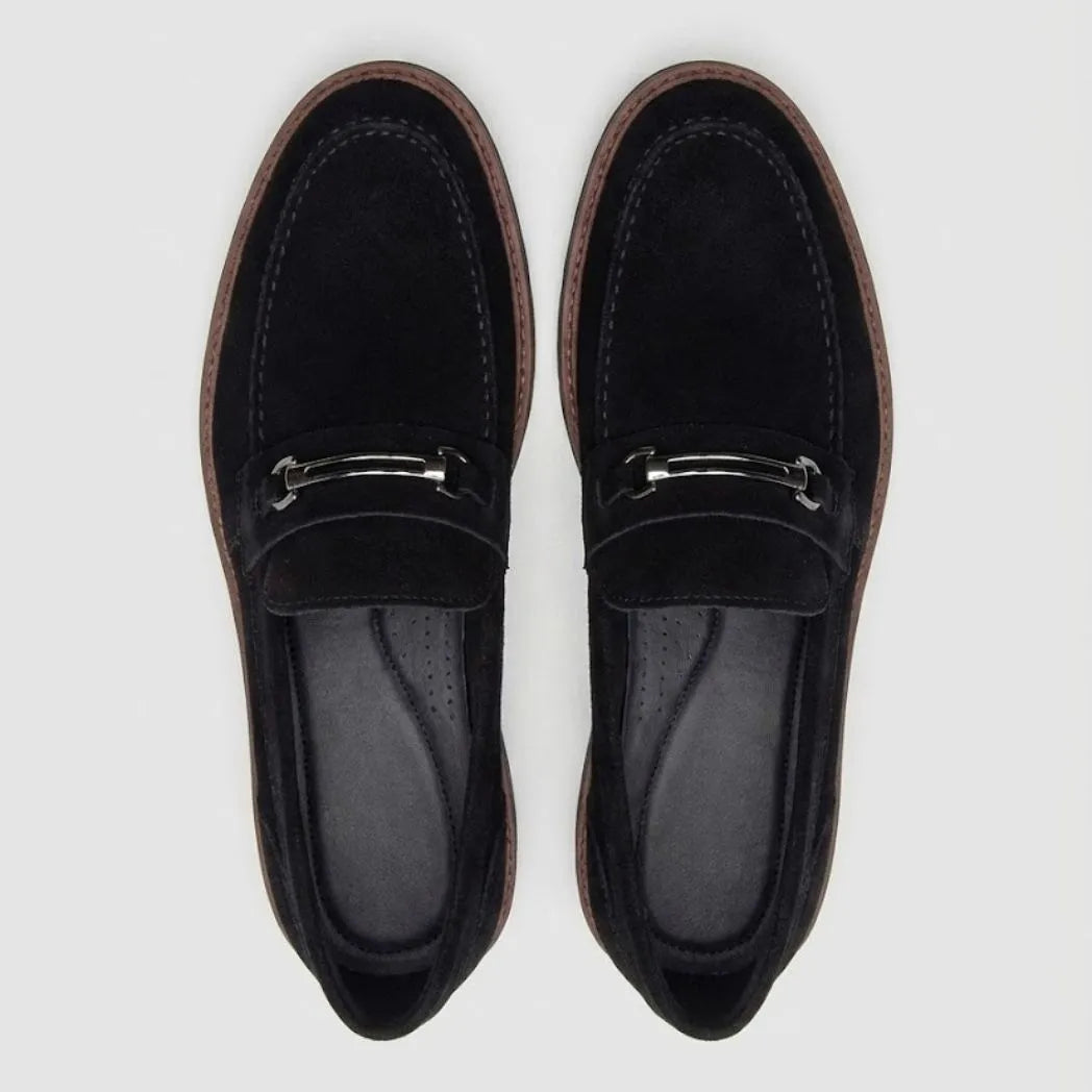 Mocassim Suede Tratorado de Camurça