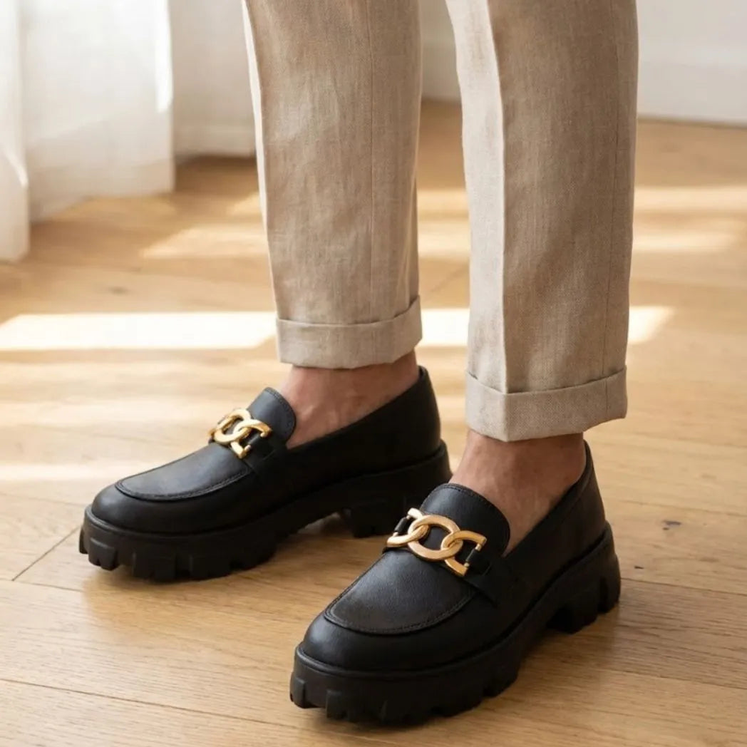 Mocassim Vanguard Tratorado Gold