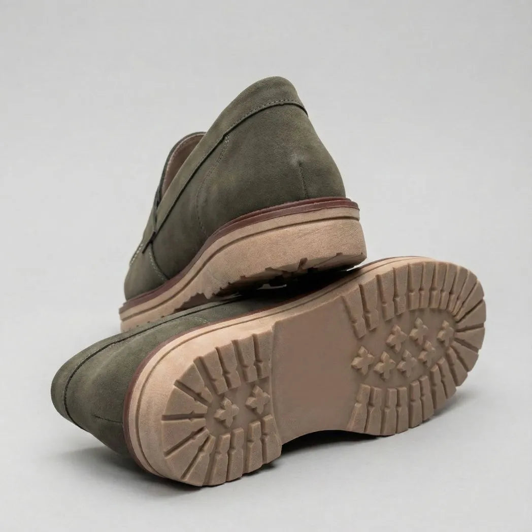 Mocassim de Camurça Monaco Edition Verde