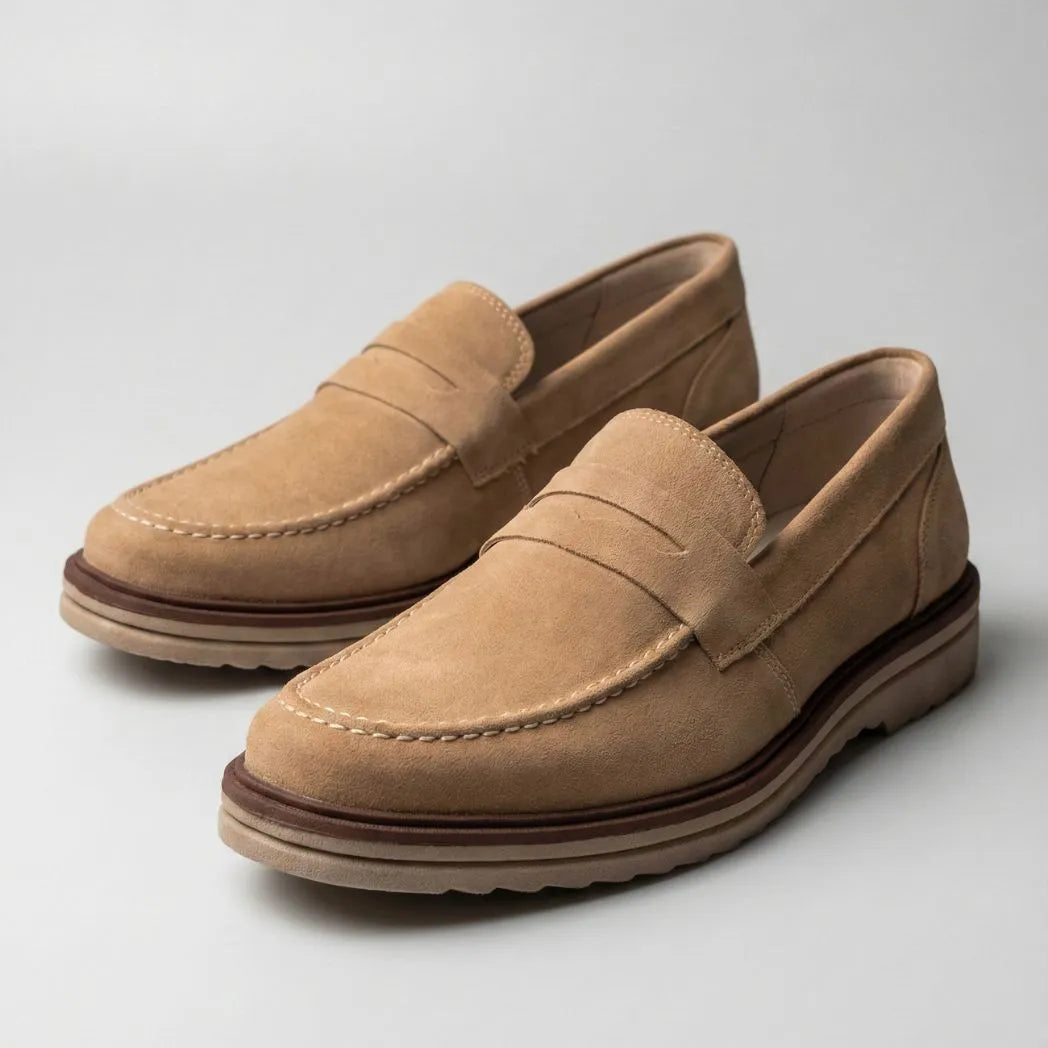 Mocassim de Camurça Monaco Edition