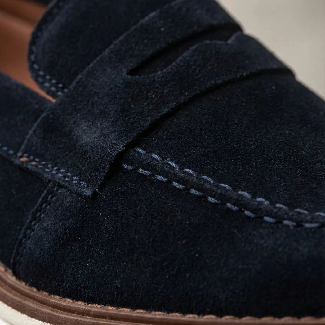 Mocassim de Camurça Monaco Edition Preto