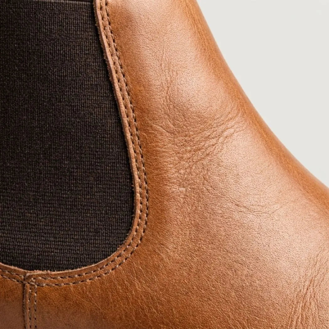 Bota Chelsea Masculina Clássica Marrom