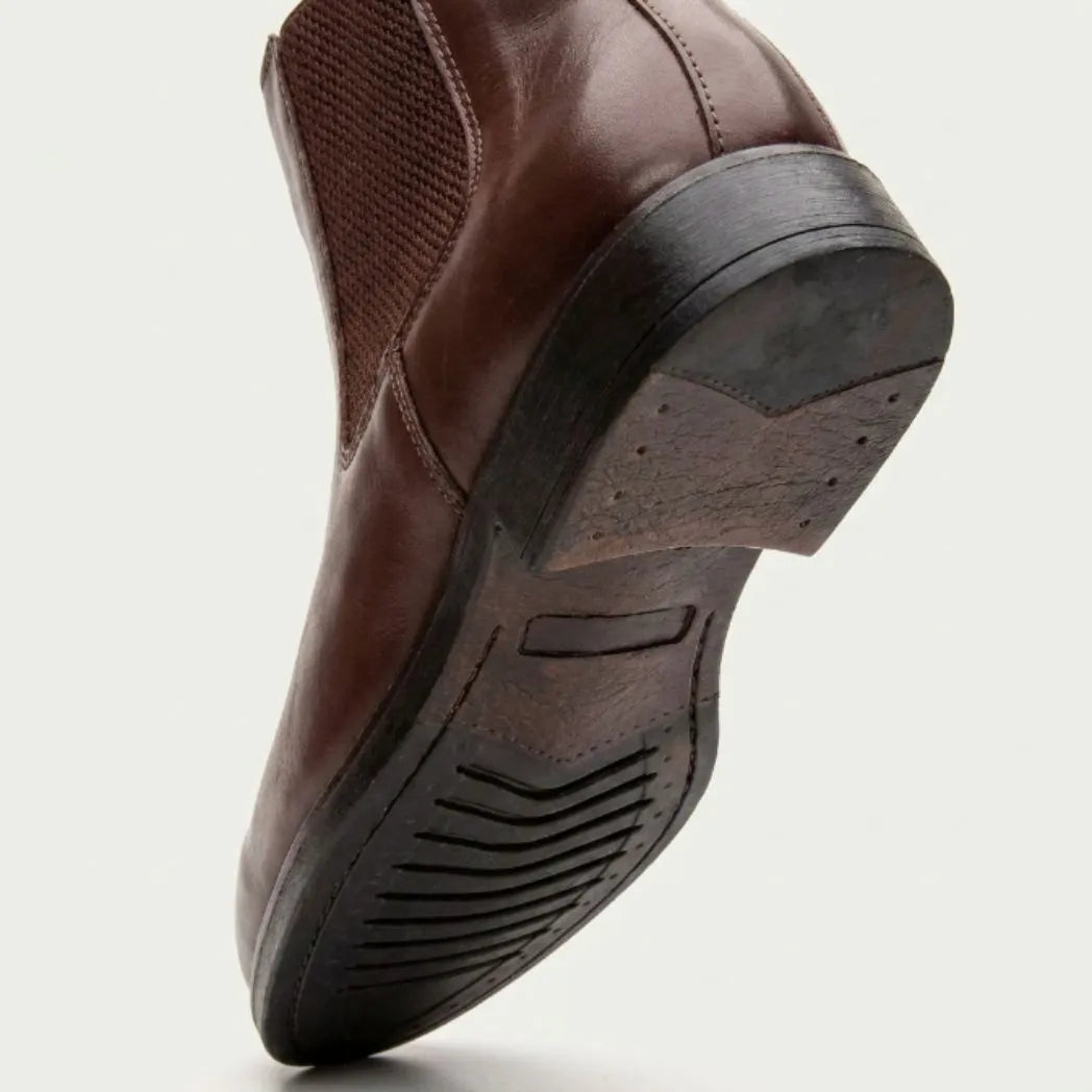 Bota Chelsea Masculina Londres Marrom