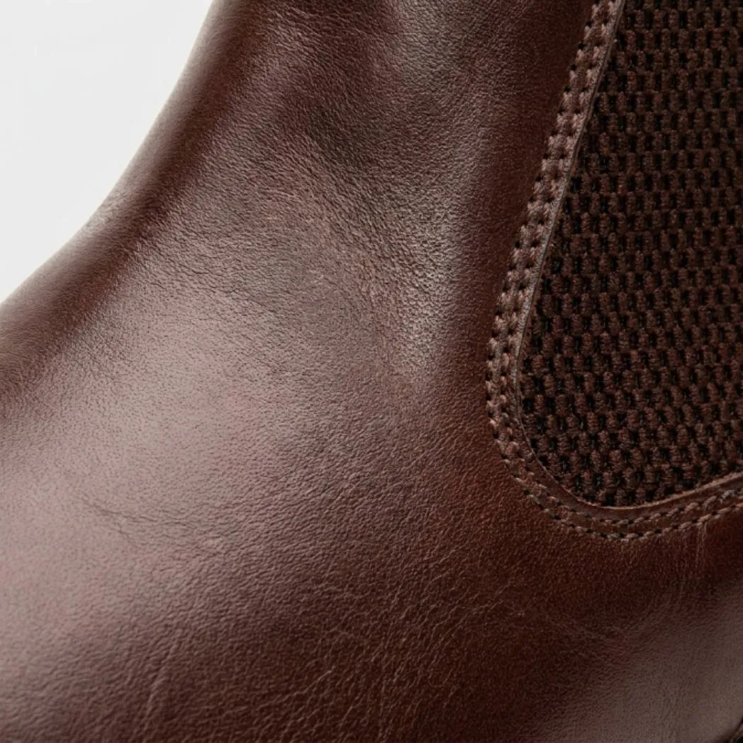 Bota Chelsea Masculina Londres Marrom