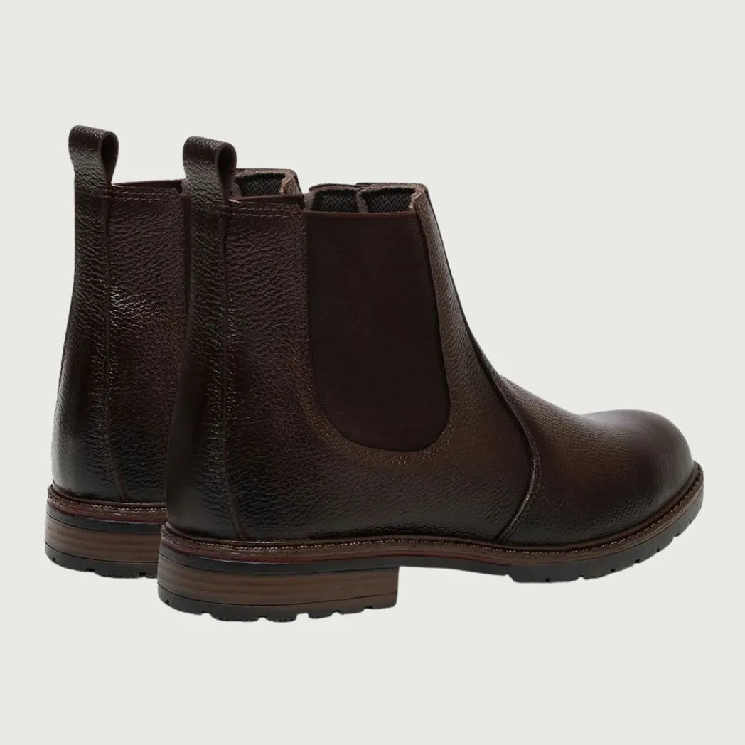 Bota Chelsea Masculina Vitiello Marrom