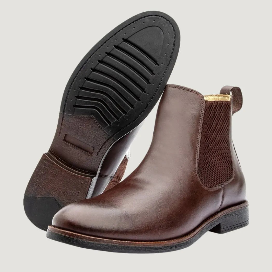 Bota Chelsea Masculina Milan Marrom