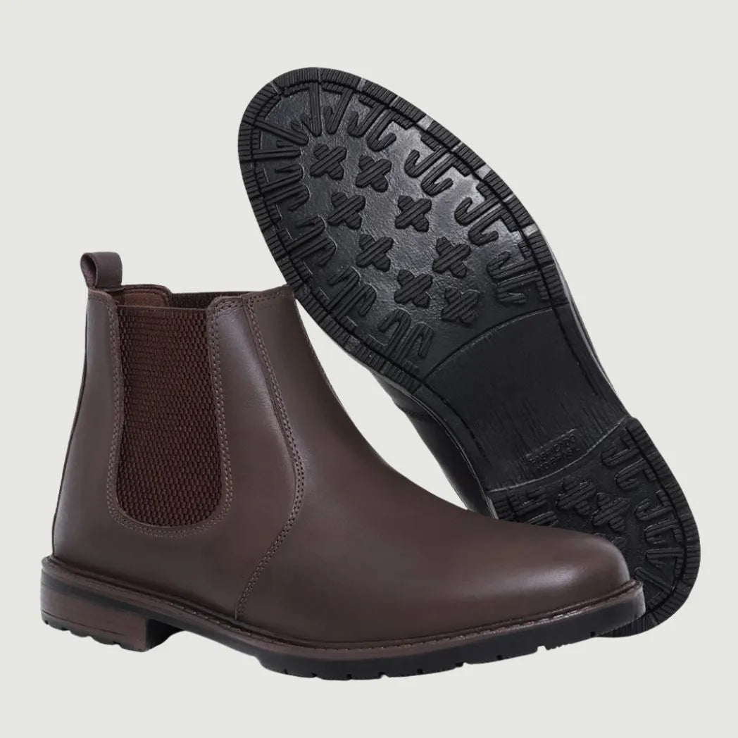 Bota Chelsea Masculina Sítio Marrom