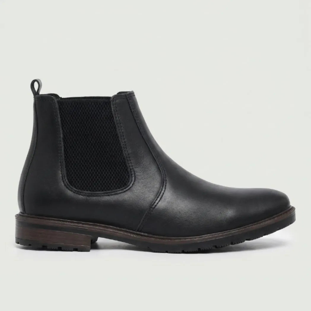 Bota Chelsea Masculina Sítio Preto