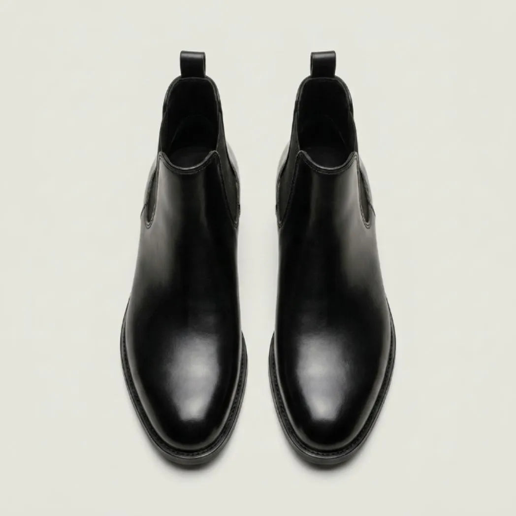 Bota Chelsea Masculina Clássica Preto