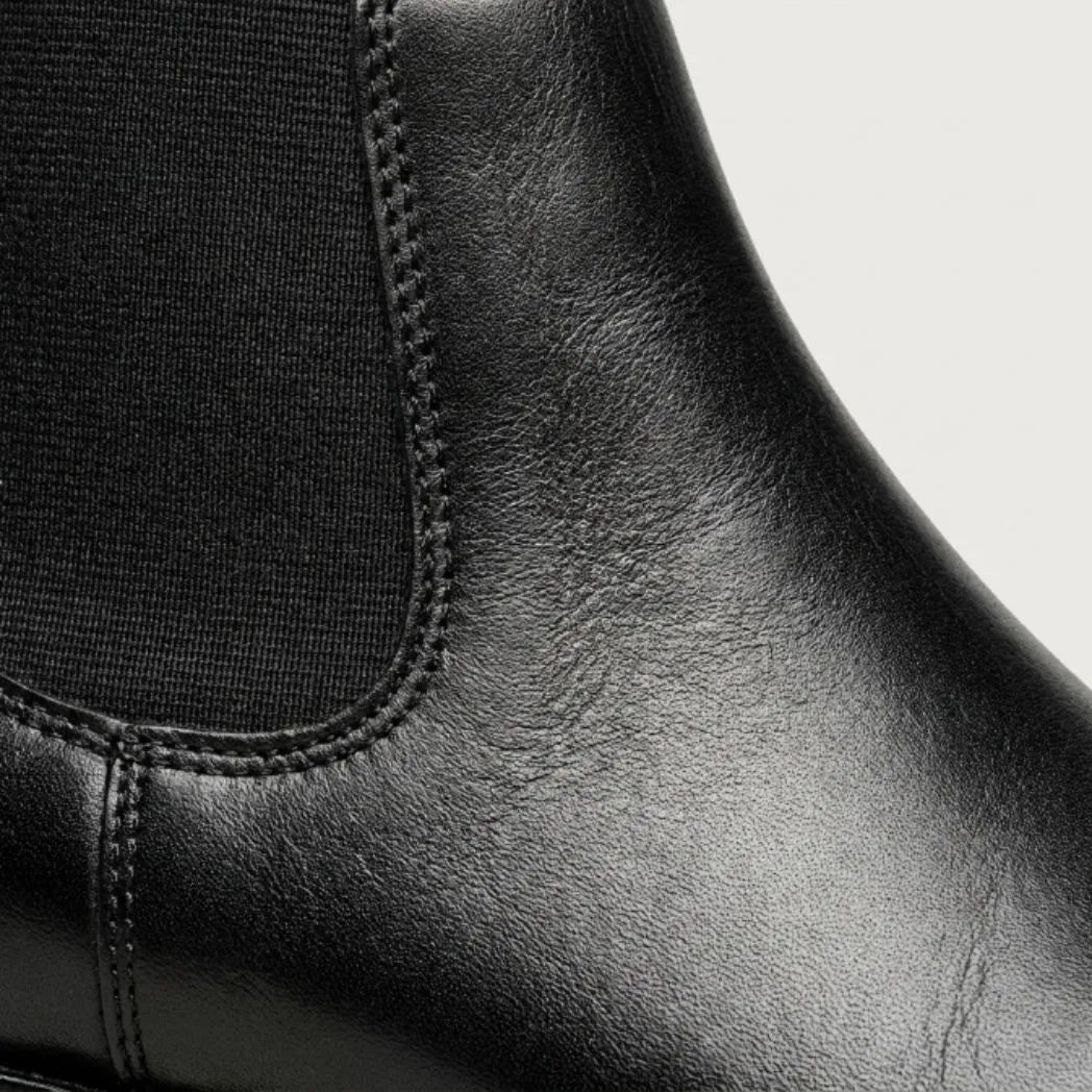 Bota Chelsea Masculina Clássica Preto
